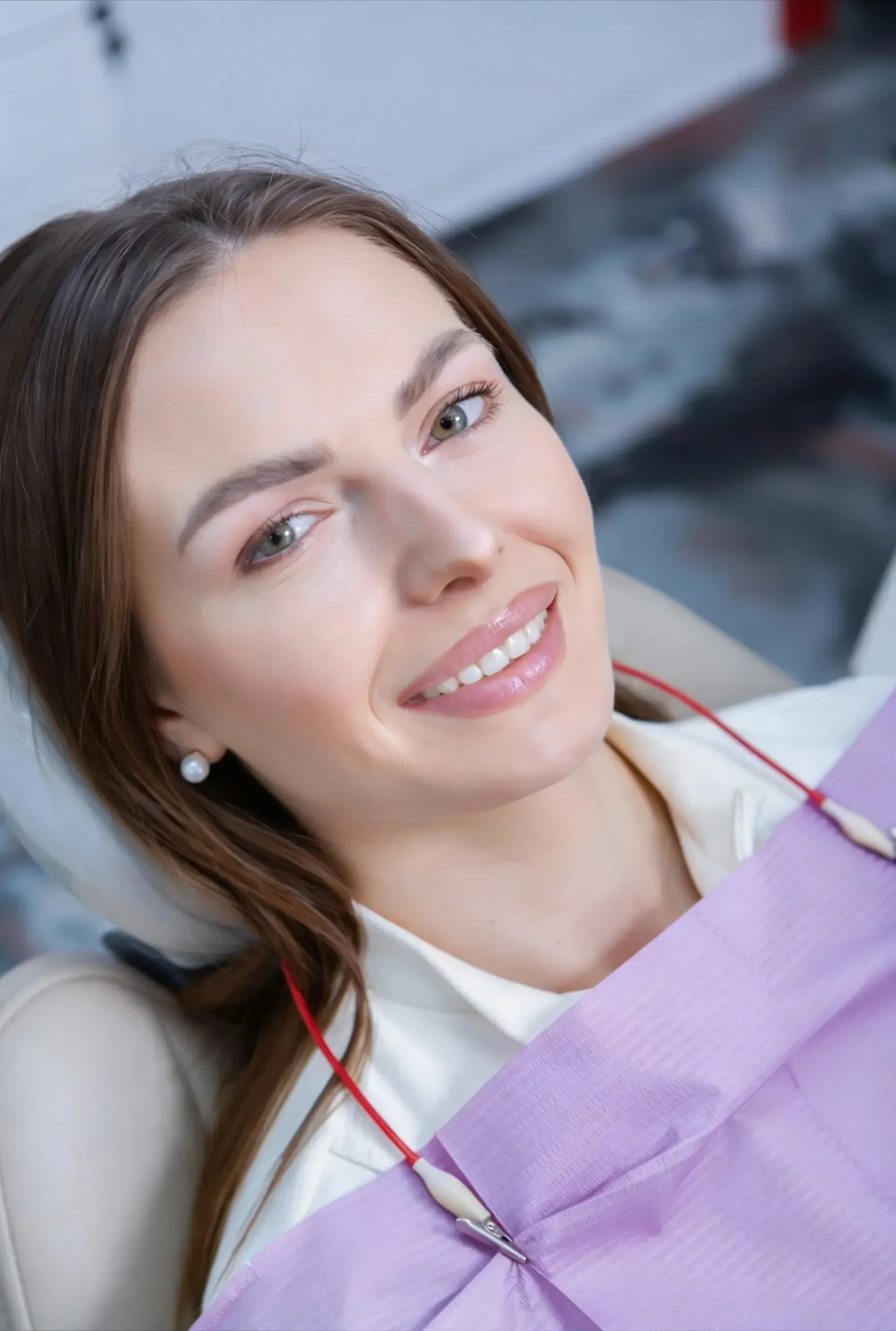 Confident patient portrait after teeth cleaning at East Ellijay Dental in East Ellijay, GA