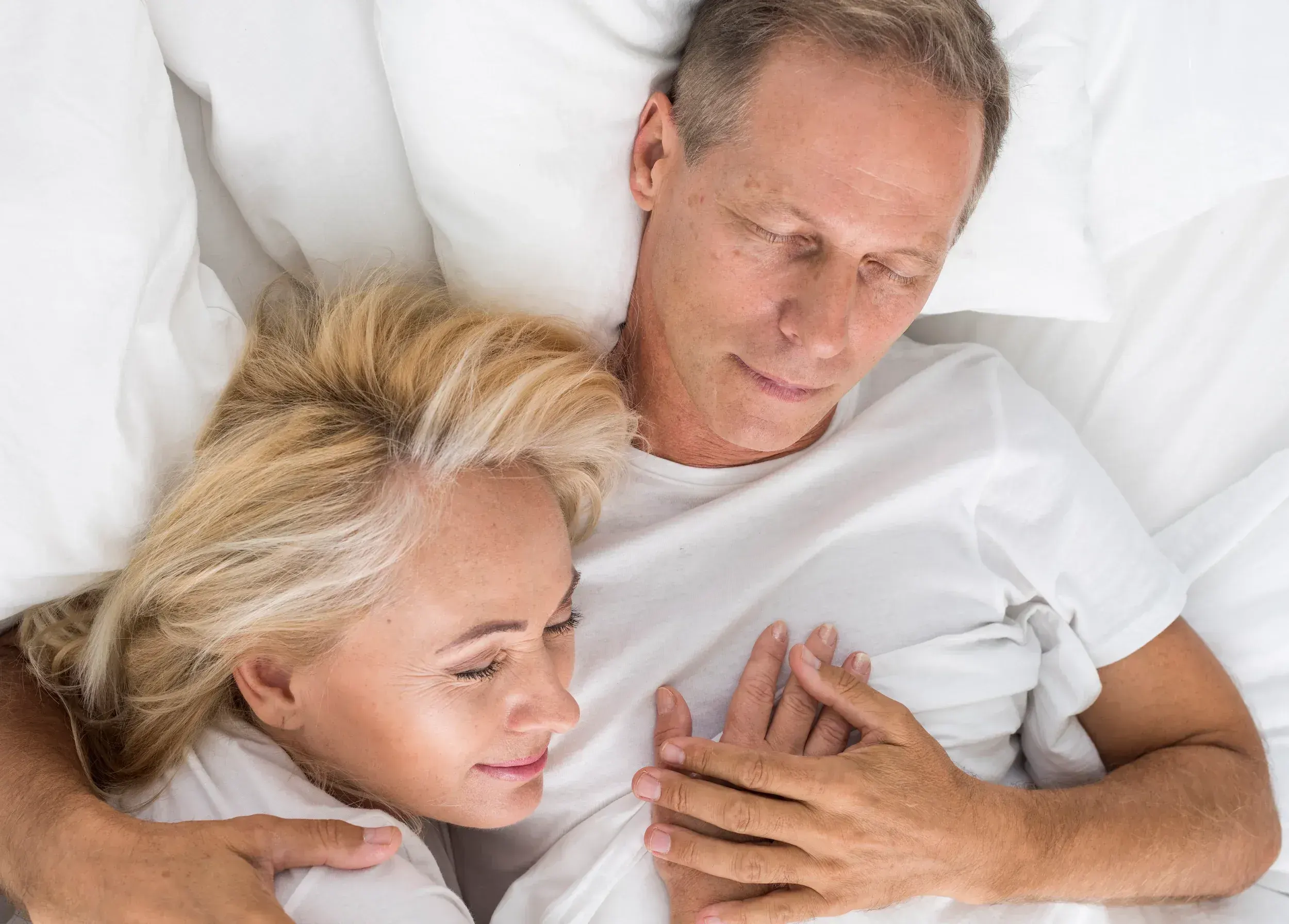 Tired adult struggling with snoring before sleep apnea treatment at East Ellijay Family and Cosmetic Dentistry